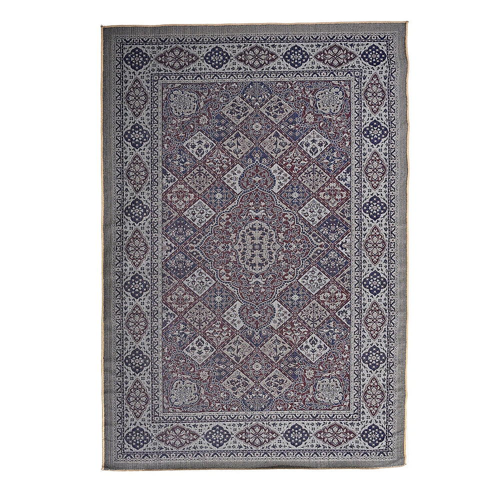 ONE TIME OFFER - Hush Haven Traditional Pattern Pile Rug (180x120 Cm) - Red