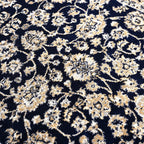 Hush Haven Patterned Rug and Door Mat (Size 66x1 cm) - Blue