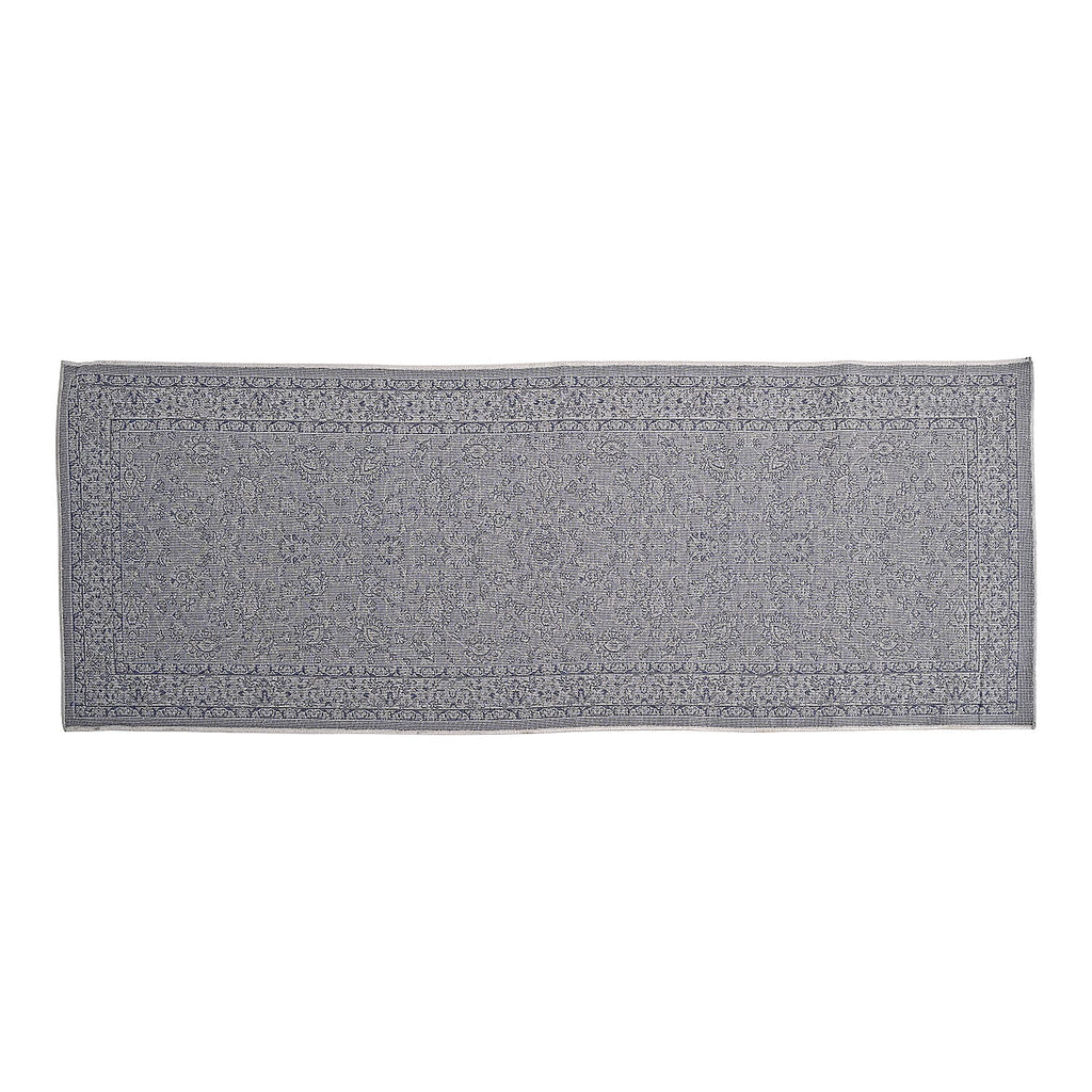 Hush Haven Patterned Rug and Door Mat (Size 66x1 cm) - Grey