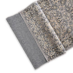 Hush Haven Patterned Rug and Door Mat (Size 66x1 cm) - Grey