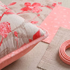 Hush Haven Printed Comforter and Duvet (Size 200x1 cm) - Pink