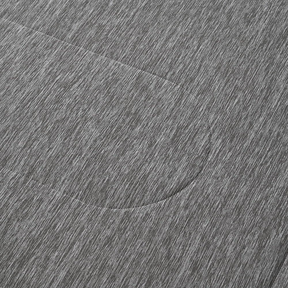Hush Haven Reversible Two-Tone Patterned Ultra-Cooling Quilt (Size 229X173cm) - Grey
