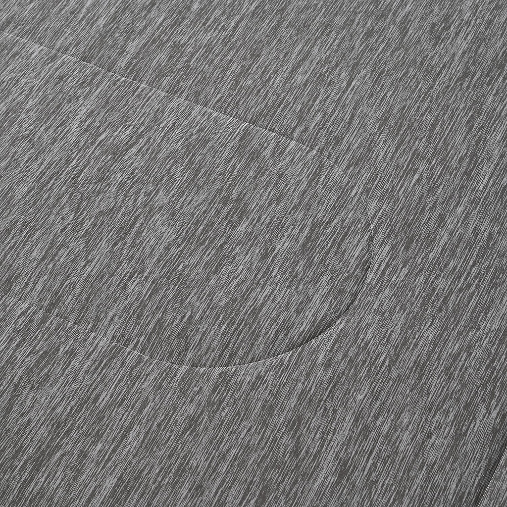 Hush Haven Reversible Two-Tone Patterned Ultra-Cooling Quilt (Size 229X173cm) - Grey