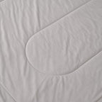 Hush Haven Reversible Two-Tone Patterned Ultra-Cooling Quilt (Size 229X173cm) - Grey