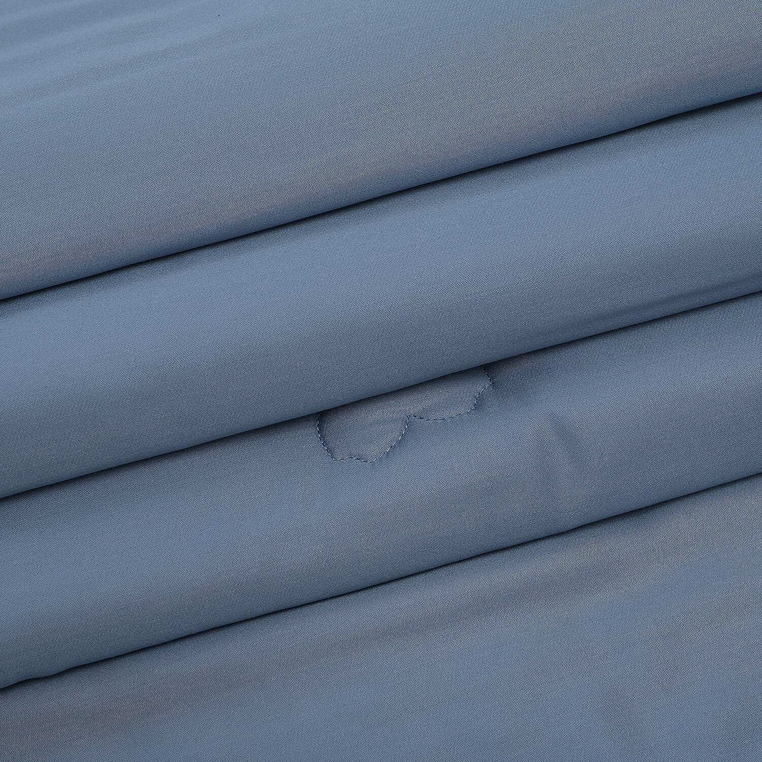 Hush Haven Soft - Breathable Bamboo Viscose Quilt with Quilting (Size 200x200) - Light Blue