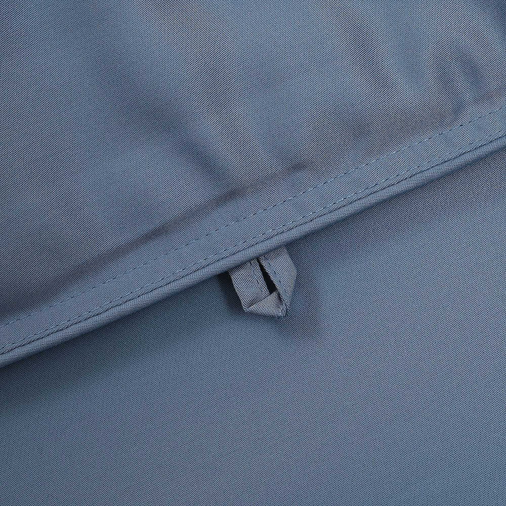 Hush Haven Soft - Breathable Bamboo Viscose Quilt with Quilting (Size 200x200) - Light Blue