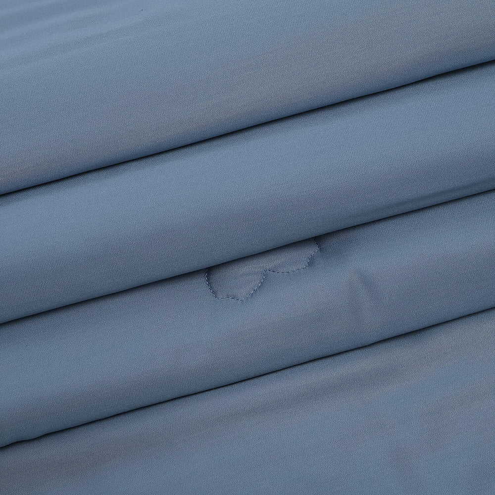 Hush Haven Soft - Breathable Bamboo Viscose Quilt with Quilting (Size 200x200) - Light Blue