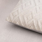 Hush Haven Super Soft Teddy Fleece 6-Piece Comforter Set - Inc. 2 Taffeta Jacquard - 2 Crystal Velvet Pillowcases, Fitted Sheet and a Comforter (Double) - White