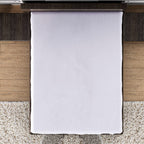 Hush Haven Tencel Waterproof Mattress Protector (Size 150 x 200 cm) - White