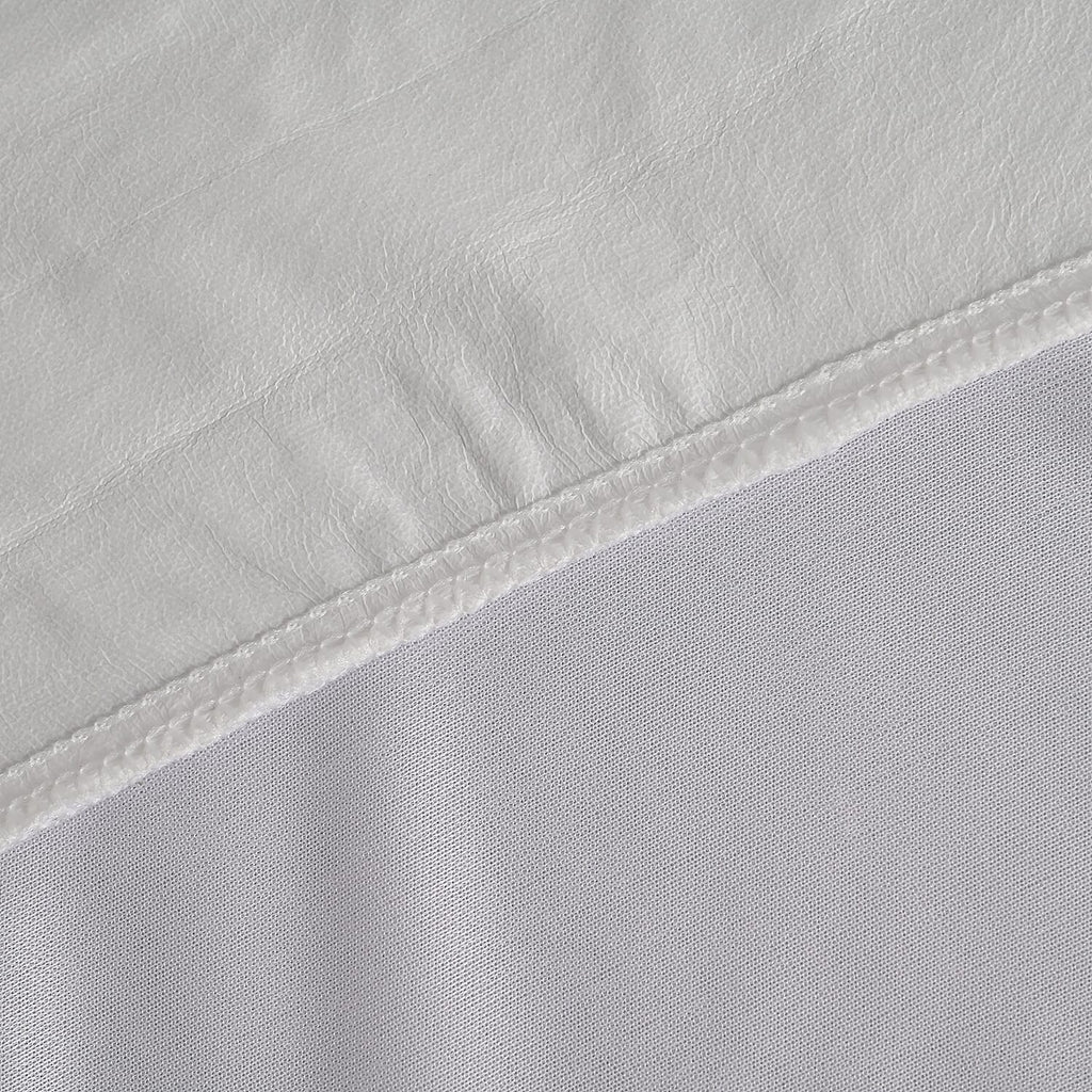 Hush Haven Tencel Waterproof Mattress Protector (Size 150 x 200 cm) - White