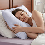 Hush Haven Tencel Waterproof Pillow Protector (Size 50 x 75 cm) - White