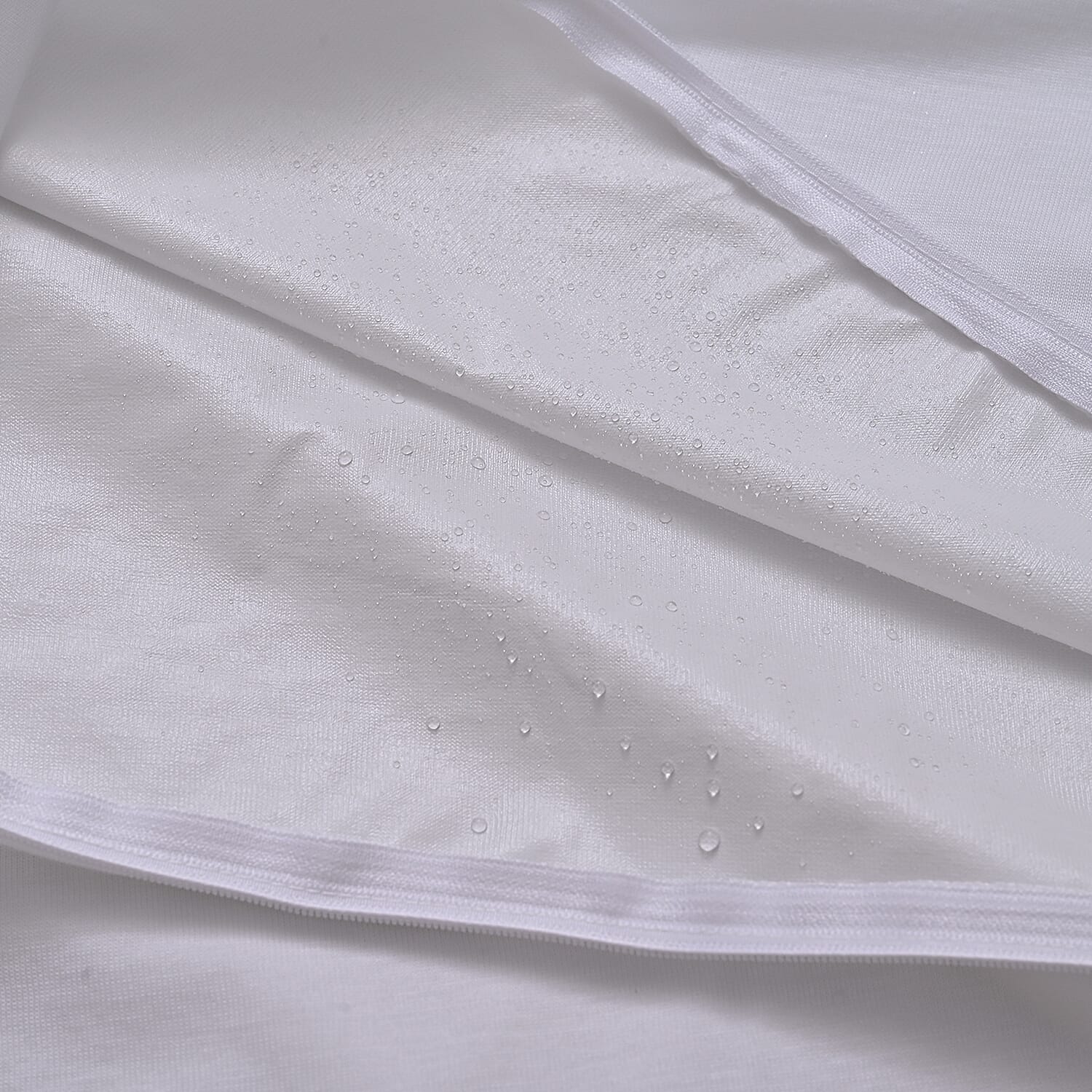 Hush Haven Tencel Waterproof Pillow Protector (Size 50 x 75 cm) - White