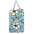 Hush Heaven 3-Piece Floral Print Duvet Set with Pillow Covers - Storage Bag (Size King) - Blue