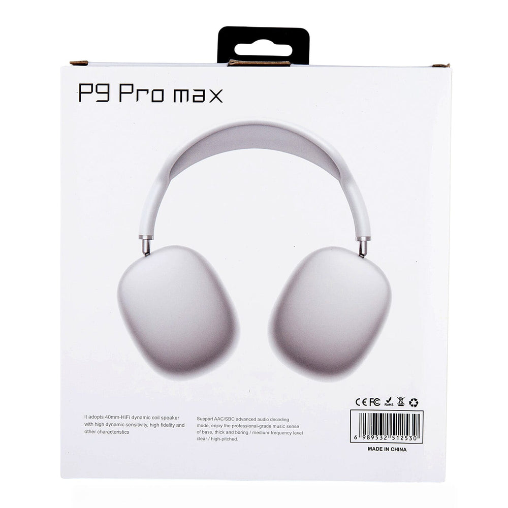 P9 Rpo Max Head Phones - Silver