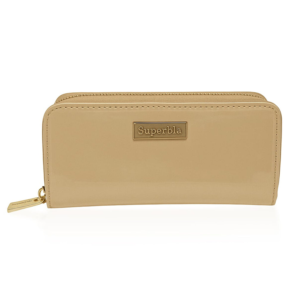 IW Leather Wallet - Beige