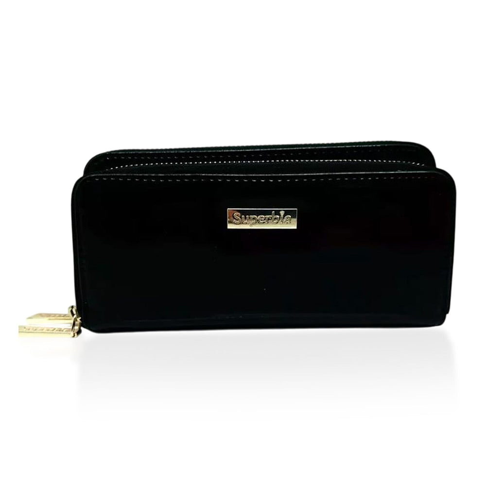 IW Leatherette Wallet - Black