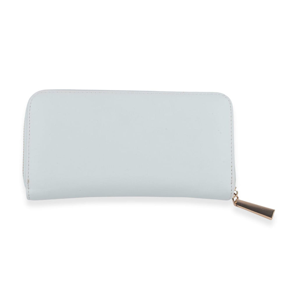 Designer Inspired Women  Wallet with Gift Box - White