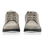 Luginger Mens Textured Lace-Up Trainers (Size - 4) - Grey