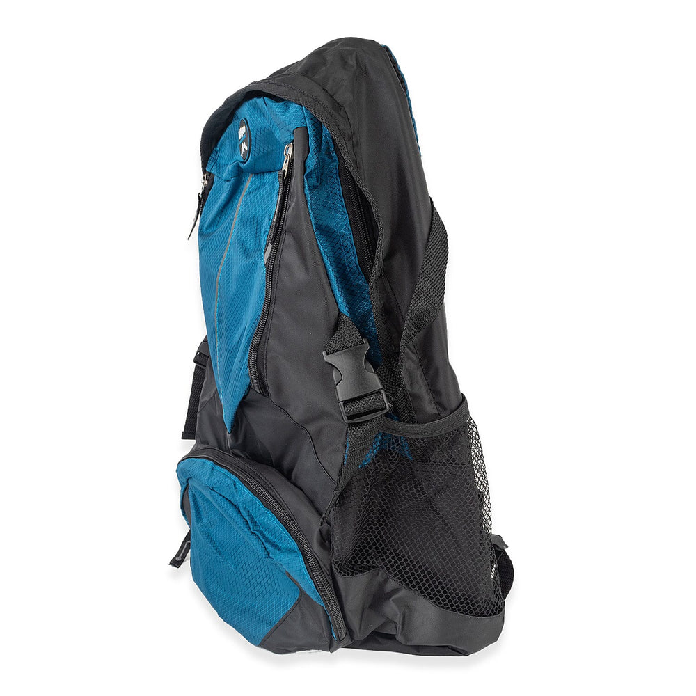 IW PU Backpack (Size 20x33x50 cm) - Blue Black