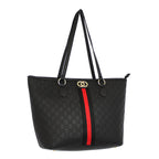 IW PU Tote Bag - Black