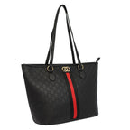 IW PU Tote Bag - Black