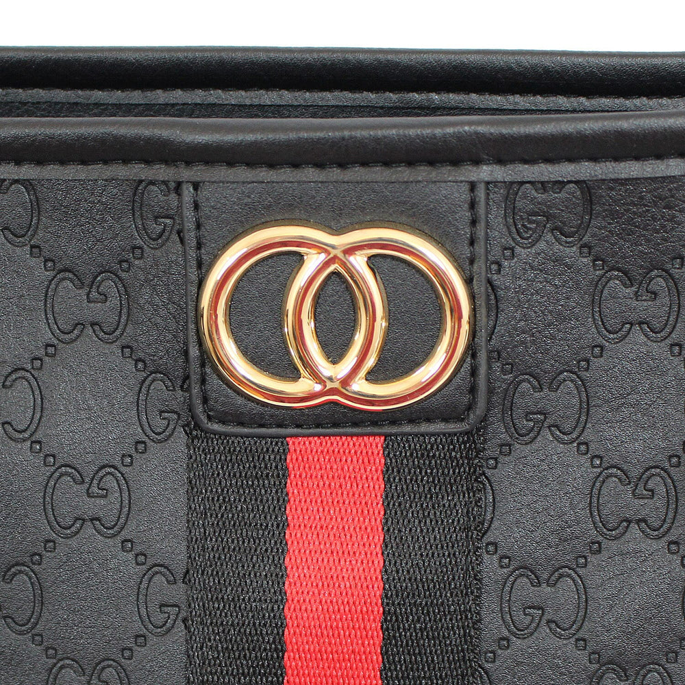 IW PU Tote Bag - Black