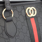 IW PU Tote Bag - Black