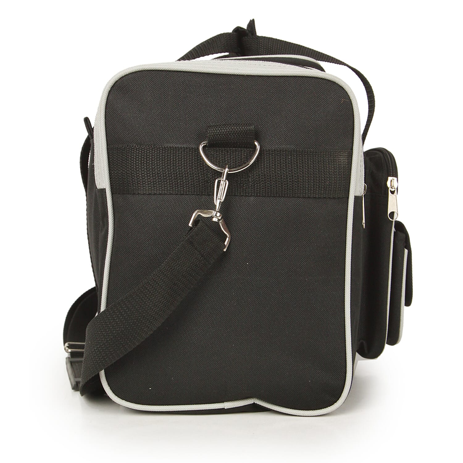 IW PU Travel Bag (Size 27x20x41 cm) - Black Light Grey