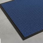 Machine Washable Anti Skid - Slip Large Door Mat (Size 120x60cm) - Blue