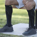 Green Drop Compression Socks (Size - L-XL, 6-9) - Black