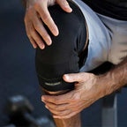 Green Drop Knee Compression Sleeve (Size - S-M, 24 cm) - Black