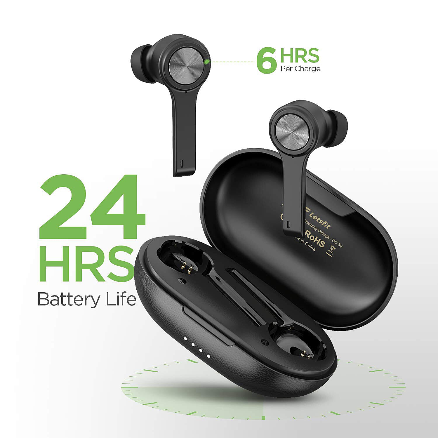 Earbuds T13 - Black