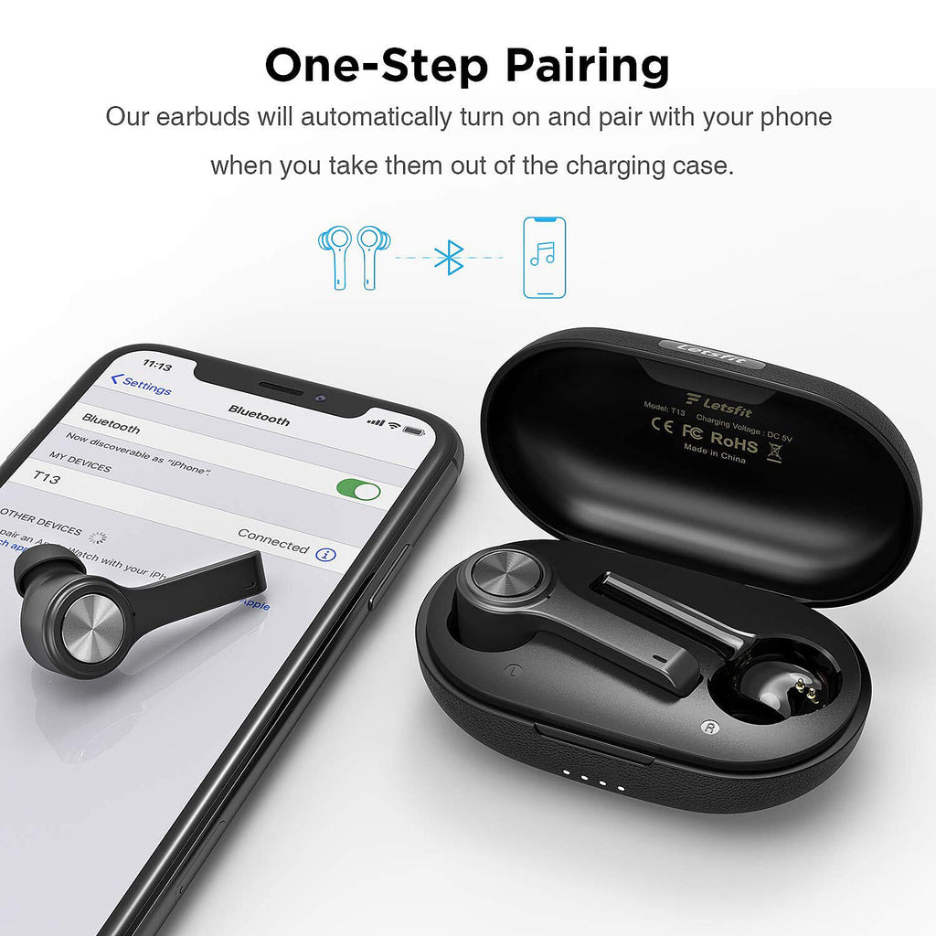 Earbuds T13 - Black