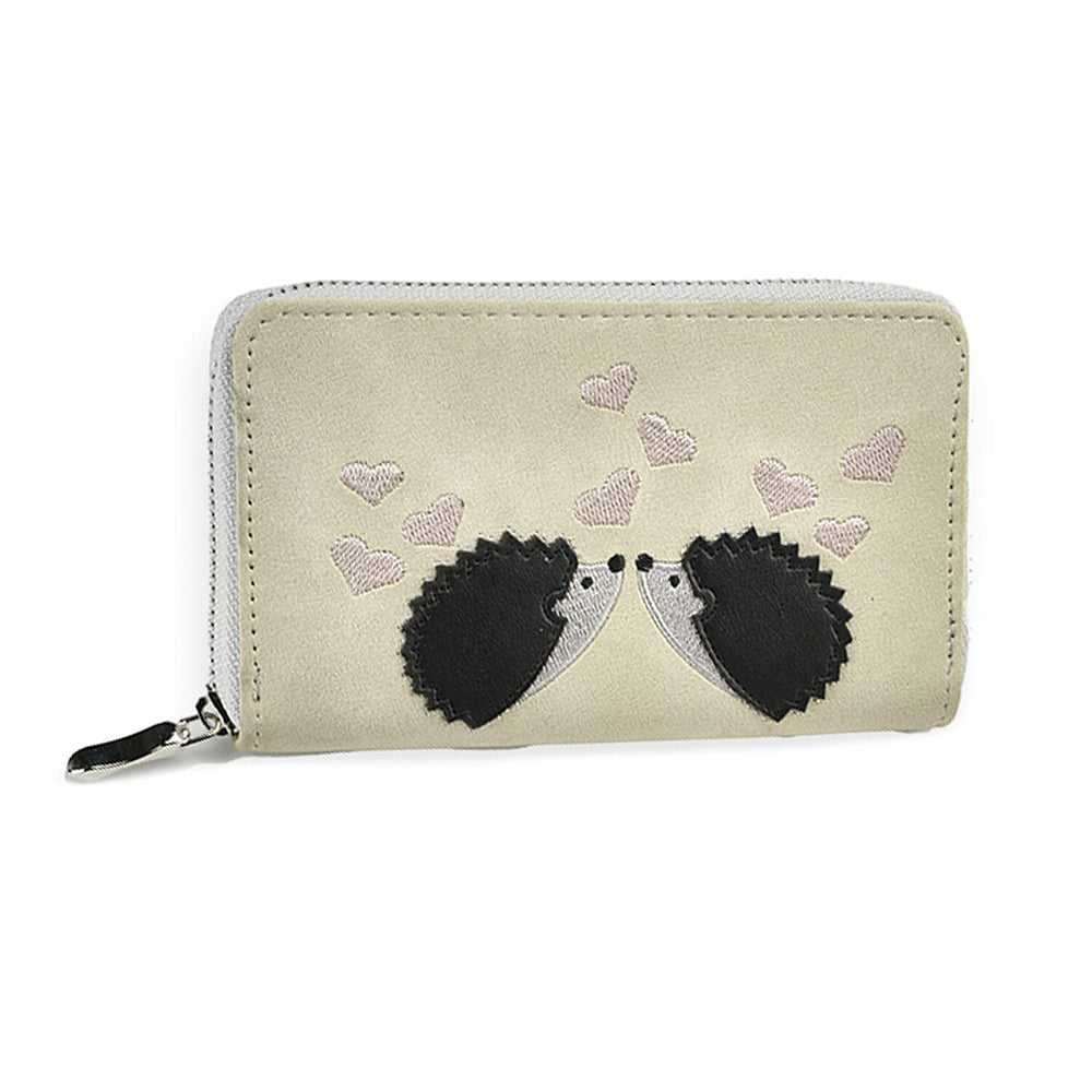 IW Special Faux Leather Wallet - Beige