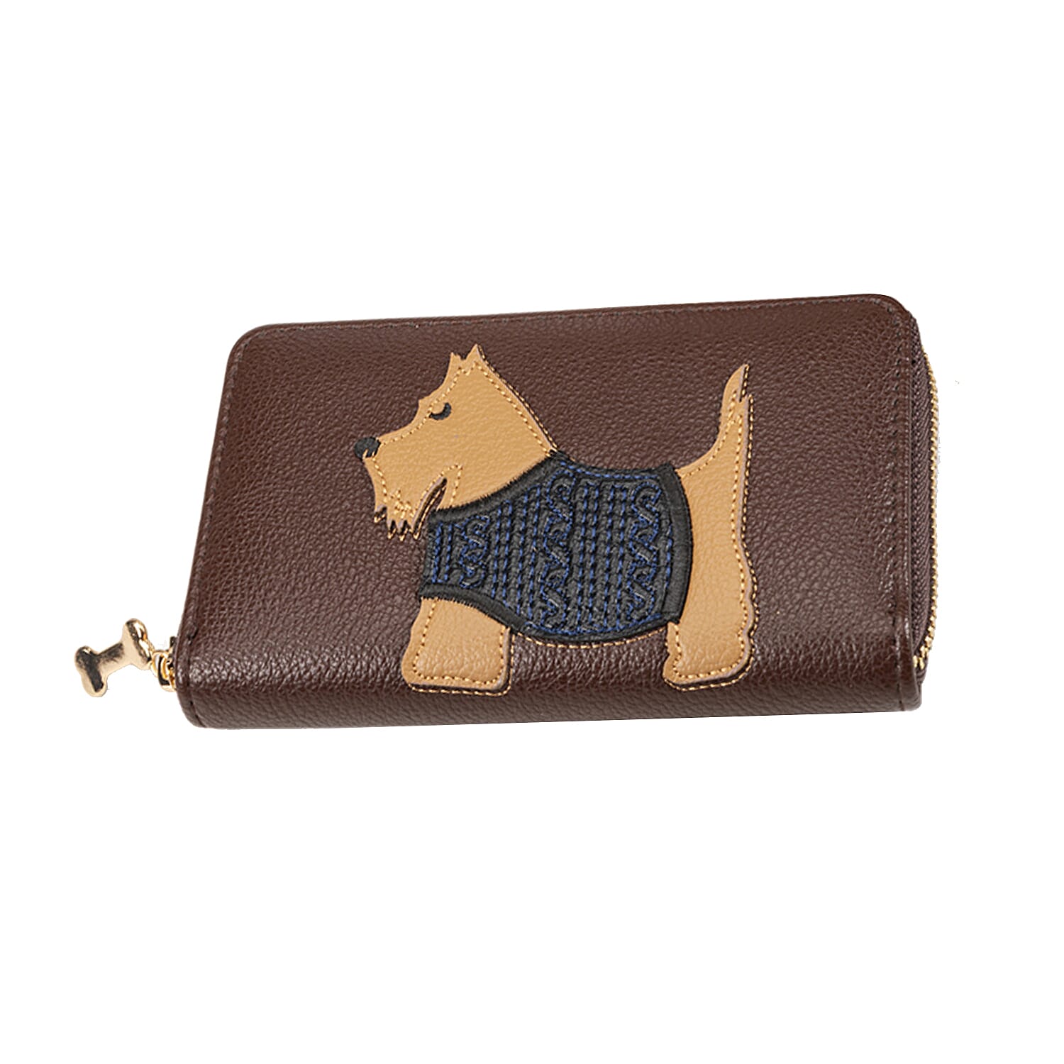 IW Special Faux Leather Wallet - Brown