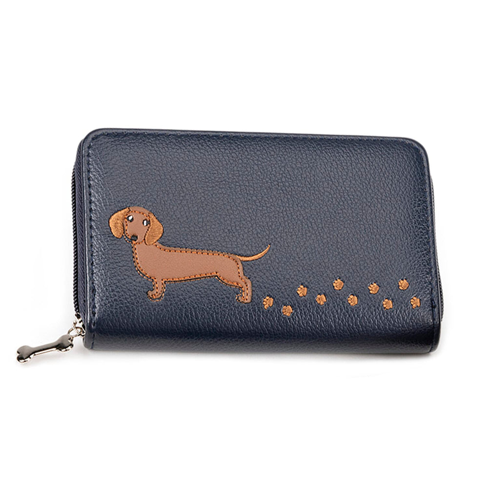 IW Special Faux Leather Wallet - Navy