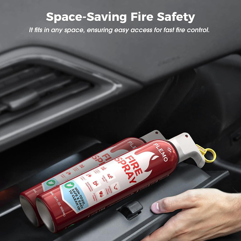 PLEMO Home Multipurpose Fire Extinguisher - 4 Pack