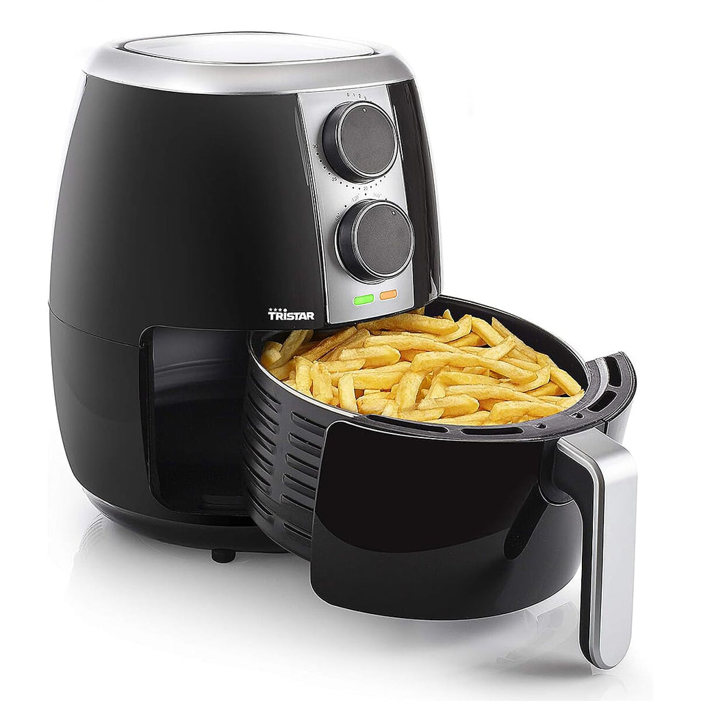 Slim and Compact Easy to Use Air Fryer (3.5L) - Black