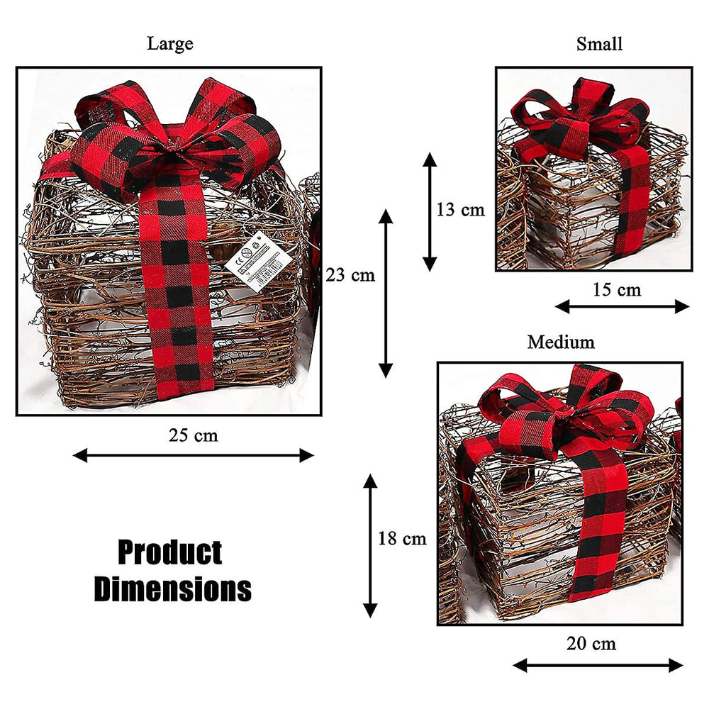 Set of 3 Gift Sets - Dark Brown