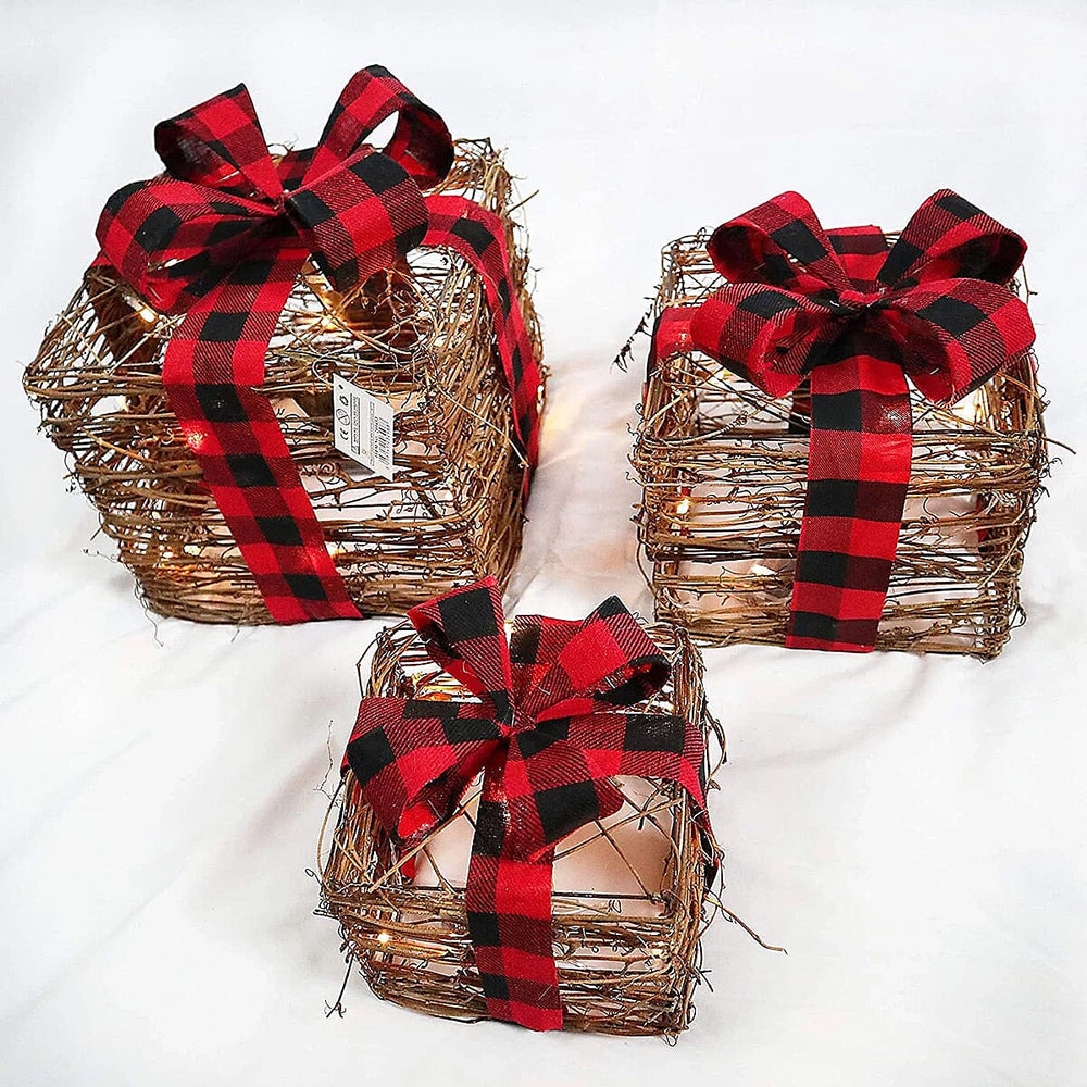 Set of 3 Gift Set - Light Brown