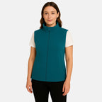 NORTHGATE Womens Full-Zip Gillet (Size 10-12) - Teal