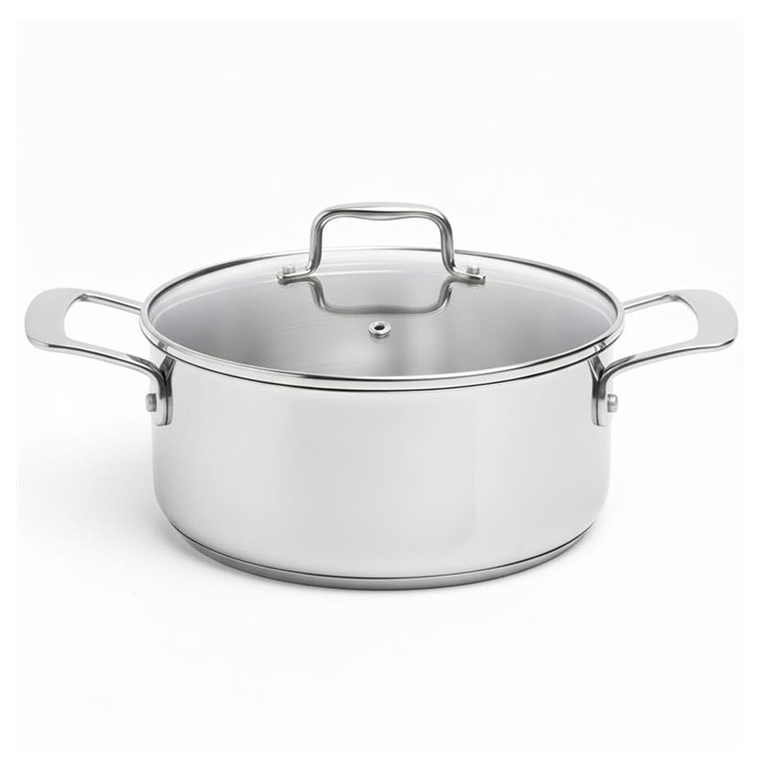 THE COMPLETE KITCHEN IN THE BOX - 3 Tier Stainless Steel Steamer with Glass Lids Multifunctional Hot Pot, Frying, Stewing - Stir-Fry