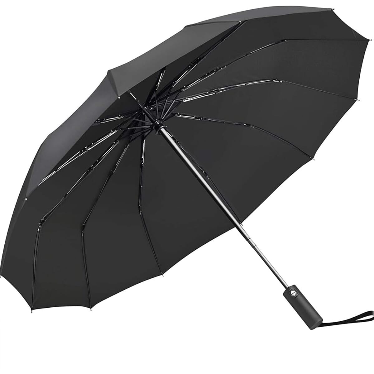 2-Fold Compact Windproof Umbrella Strong for Rain