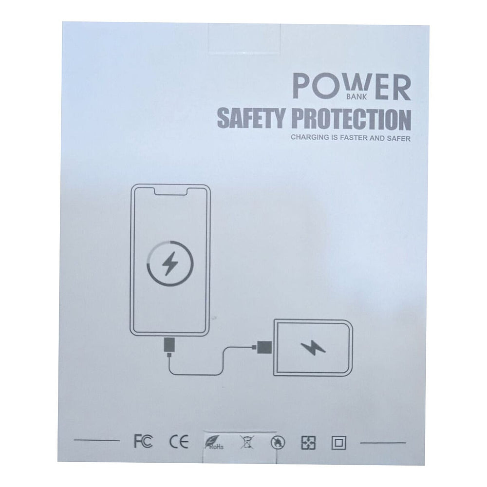 Portable Wireless Power Bank (10000mAh) - Black