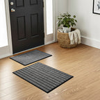 Anti Skid - Slip Machine Washable Door Mat (40x60cm) - Twin Pack