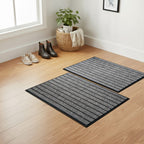 Anti Skid - Slip Machine Washable Door Mat (40x60cm) - Twin Pack