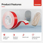Muilti Use Gauder Mounting Foam Double SideTape (10m)