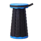 Portable Telescopic Camping Stool - Blue