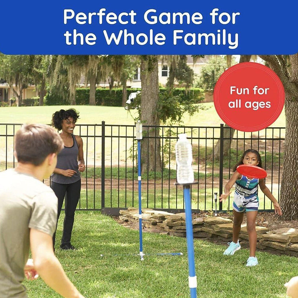 Giggle and Go Knock Off Disc Toss Game - Blue