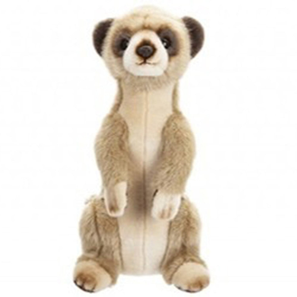 Premium Meerkat Plush Soft Toy (30Cm) - Cream